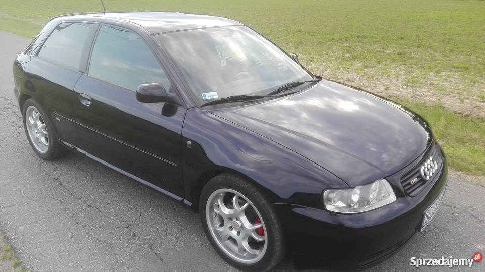 Kultowe Audi A3 19tdi Sline klima alu17 śląskie Kończyce Małe