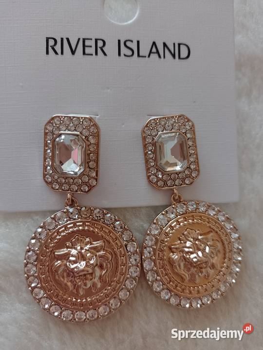 RIVER ISLAND Bogato zdobione kolczyki z Londynu Kraków