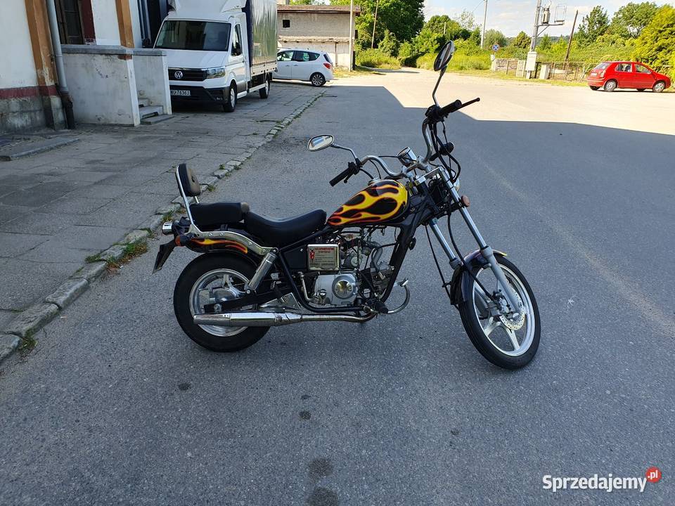 Kinroad XT50Q motorower chopper 2013r zarejestrowany w Polsce Ziębice