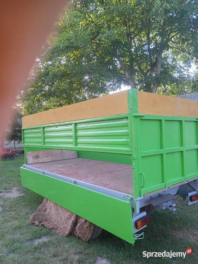 Przyczepa tandem 2 osiowy sztywny Radzyń Podlaski