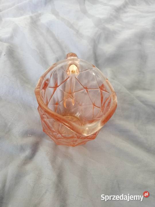 Mlecznik różowy Rozalinowy szkło dzbanuszek