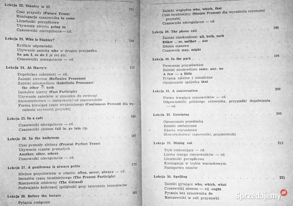 Język angielski początkujących Irena Dobrzycka Rok wydania 1984 Chełm