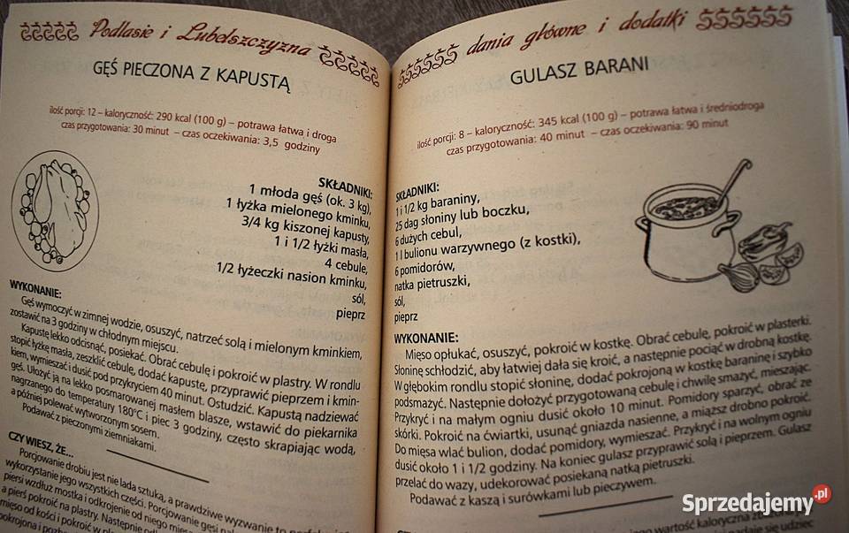 Kuchnia Polska Regionalna Podlasie i Poradniki, albumy i reportaże Chełmno sprzedam