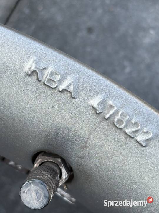 Alufelgi BMW KBA47822 17 5x112 ET 38 czujniki Średnica 17" Samochodowe