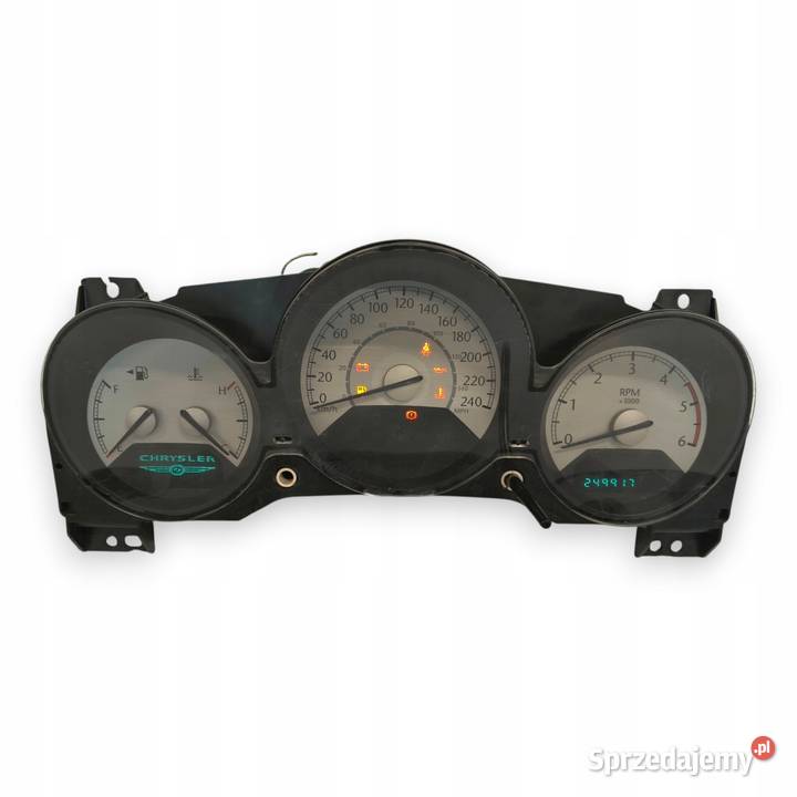 LICZNIK ZEGARY P05107714AI Chrysler Sebring III Wyposażenie wnętrza Chełm