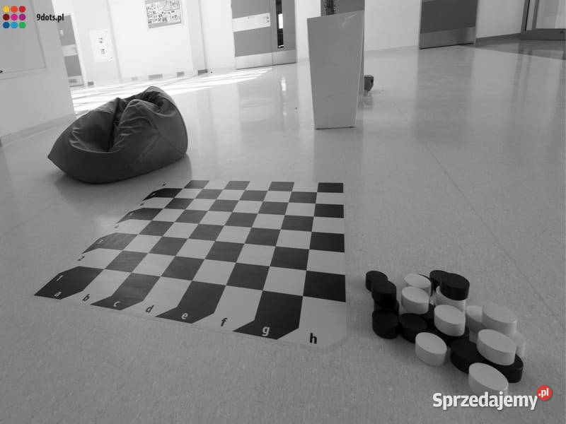 Szachownica 100x100 gry korytarzowe naklejki świętokrzyskie Kielce