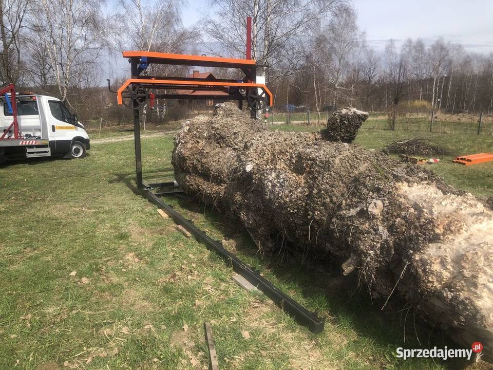 Usługa cięcia drewna wielowymiarowego trak Adamówka