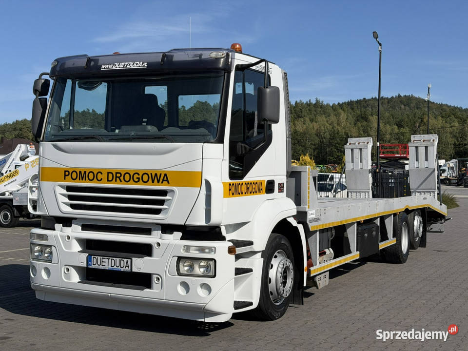 Iveco STRALIS Laweta Platforma Pomoc Drogowa 6x2 automatyczna Samochody ciężarowe sprzedam