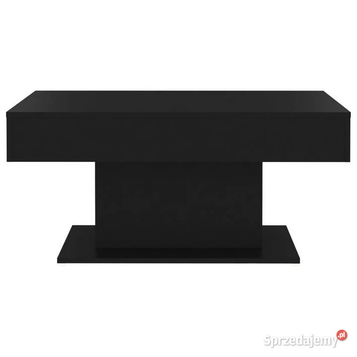 Stolik kawowy czarny 96x50x45 materiał Warszawa