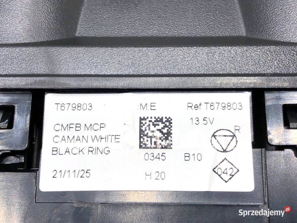 PANEL STEROWANIA NAWIEWU DACIA DUSTER T679803 sprzedam