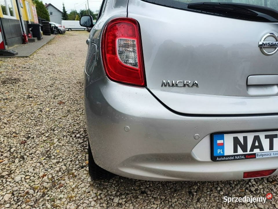 Nissan Micra Super wersjaKlimatronik Parktronik komputer pokładowy Bydgoszcz
