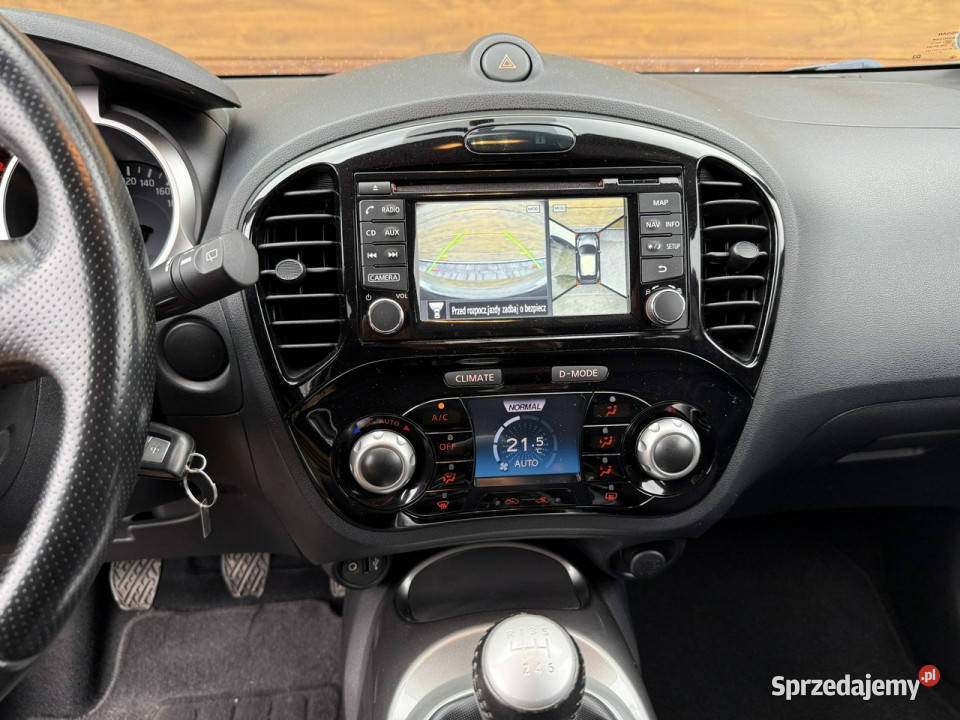 Nissan Juke 15r 12 DIG na łańcuchu kamery 360 śląskie Konradów