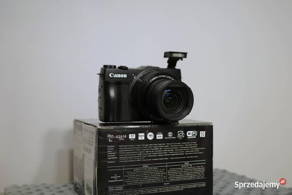 Canon PowerShot G1 X Mark II 14 Mpixmatryca 15 łódzkie Pabianice