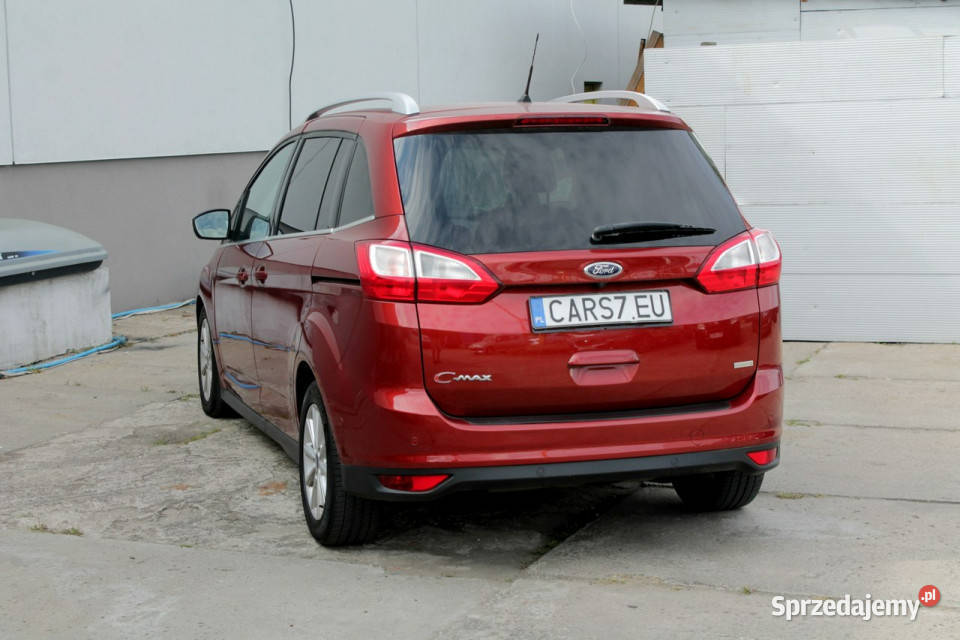 Ford Grand C Benzyna park assist nawigacja tempomat