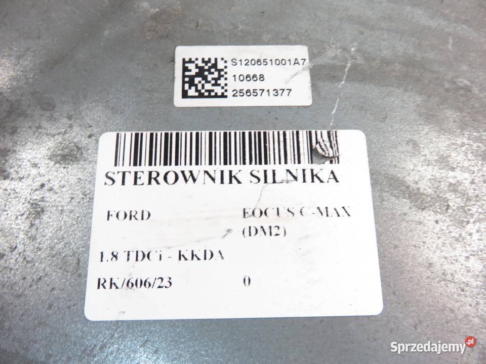 STEROWNIK FORD FOCUS C 18 TDCi 4M5112A650JK małopolskie