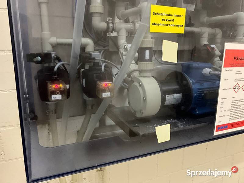 System dozowania H2O2 Boostera Ecolab pompki lubuskie Sława