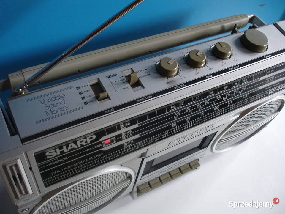 Radiomagnetofon SHARP GF4343 Zielona Góra sprzedam