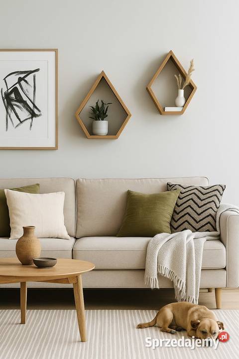 Komplet półek białych Maków Podhalański sprzedam