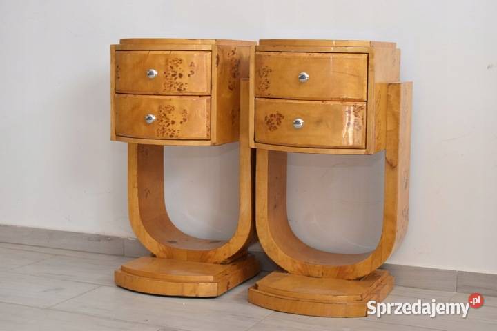 Stoliki Nocne Styl Art Deco Komody Komplet Nocne Kraków