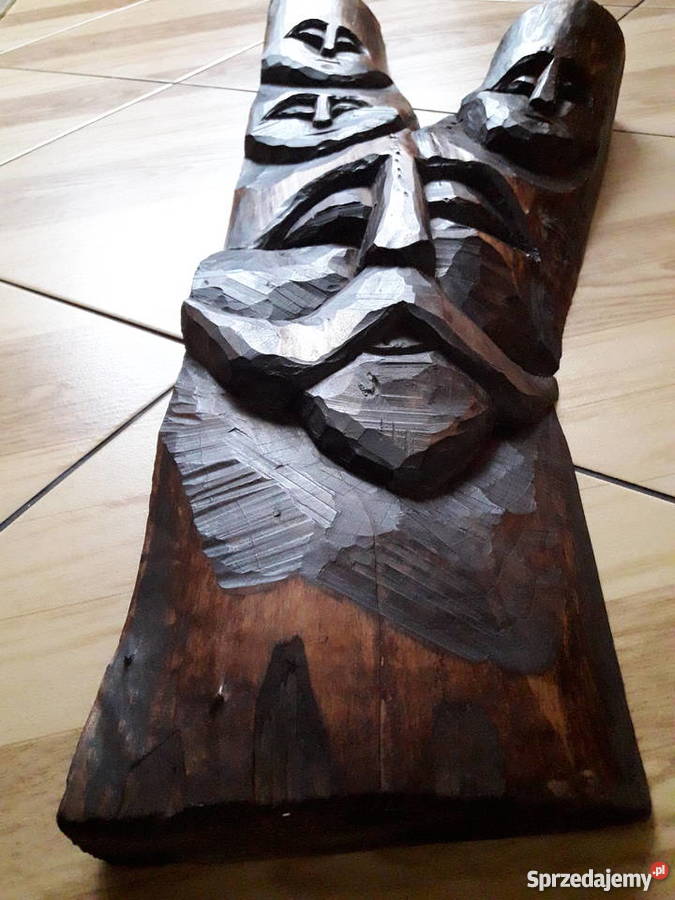 Płaskorzeżba w drewnie twórczość ludowa lubelskie Janów Lubelski