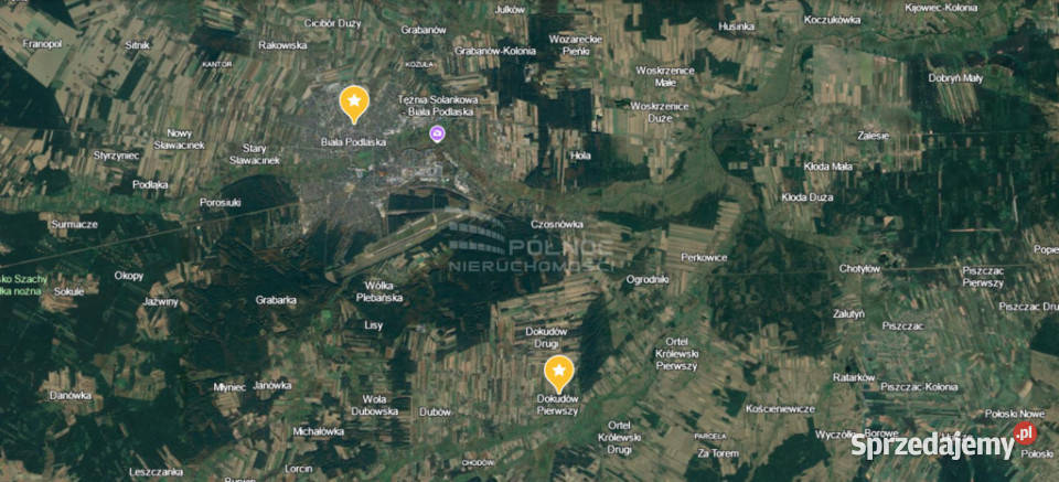 Dokudów działki z mediami idealne pod dom Dokudów Pierwszy