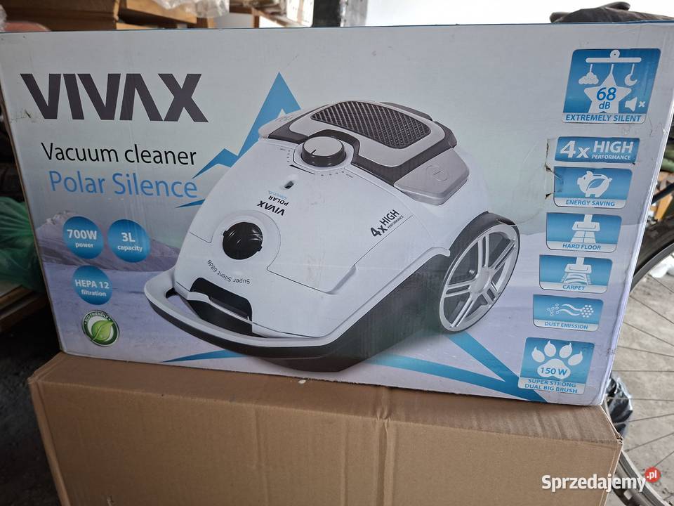 Odkurzacz workowy Vivax VC7004A z akcesoriami Giżycko