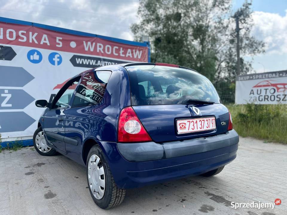 Renault Clio 12 BenzynaDl Opłaty Zadbany Zamiana Wrocław sprzedam
