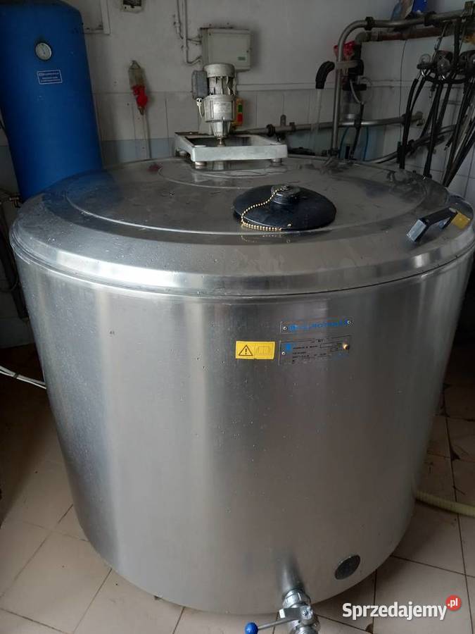 Zbiornik schładzalnik do mleka 1200l Skroda Mała