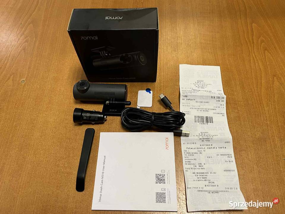 Kamera Samochodowa 70mai M310 QHD Gwarancja Elbląg