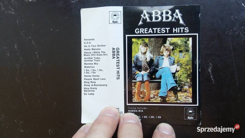 Kasta magnetofonowa Abba Greatest hits Wyd Epic Siemiatycze