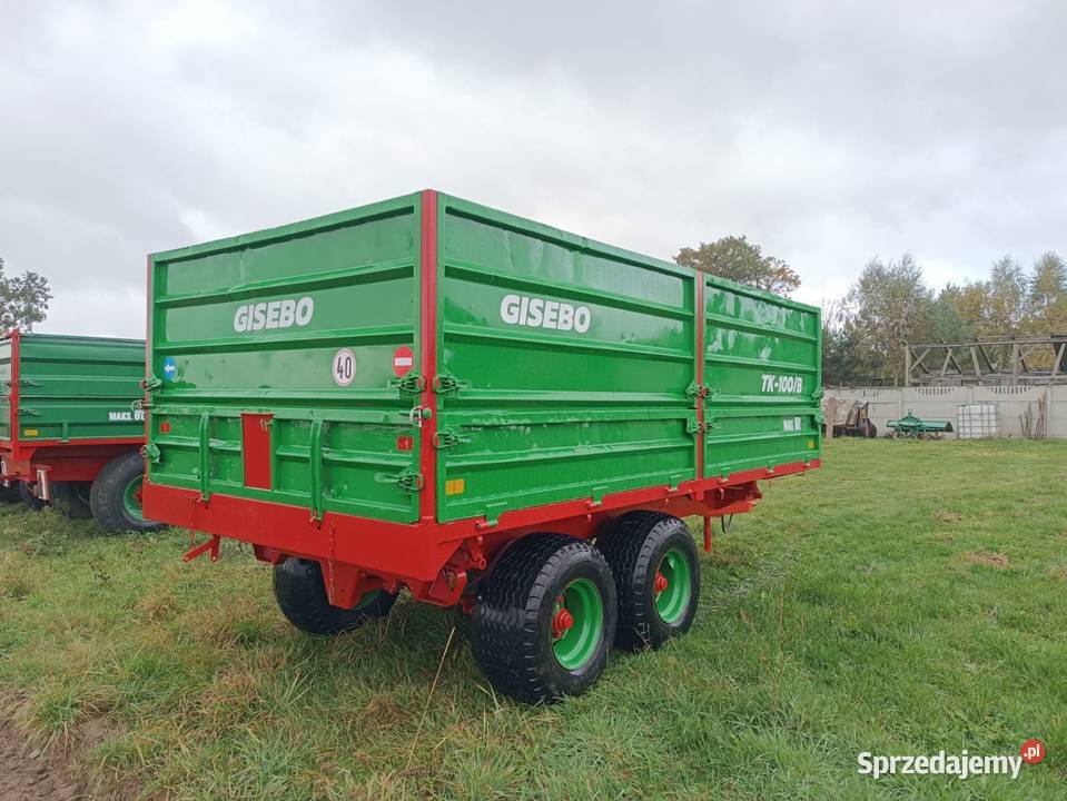 Przyczepa jednoosiowa wywrotka 5ton kiper Wszachów