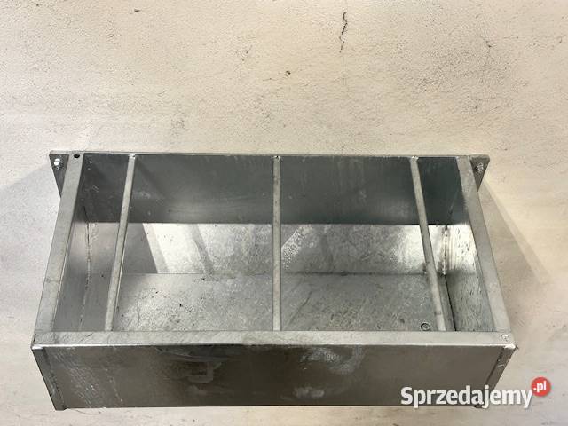 Żłób koni bydla Metalowy ocynkowany ogniowo Gostyń