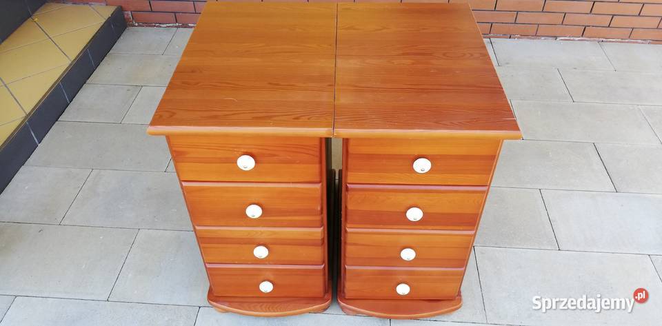 Szafka nocna kontener komoda stolik kontenerek Warszawa