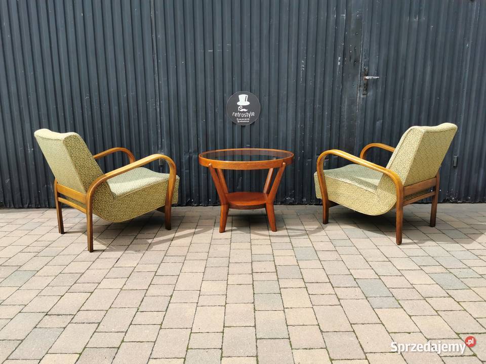 Zestaw ART DECO Kropek Koelka Czechosłowacja