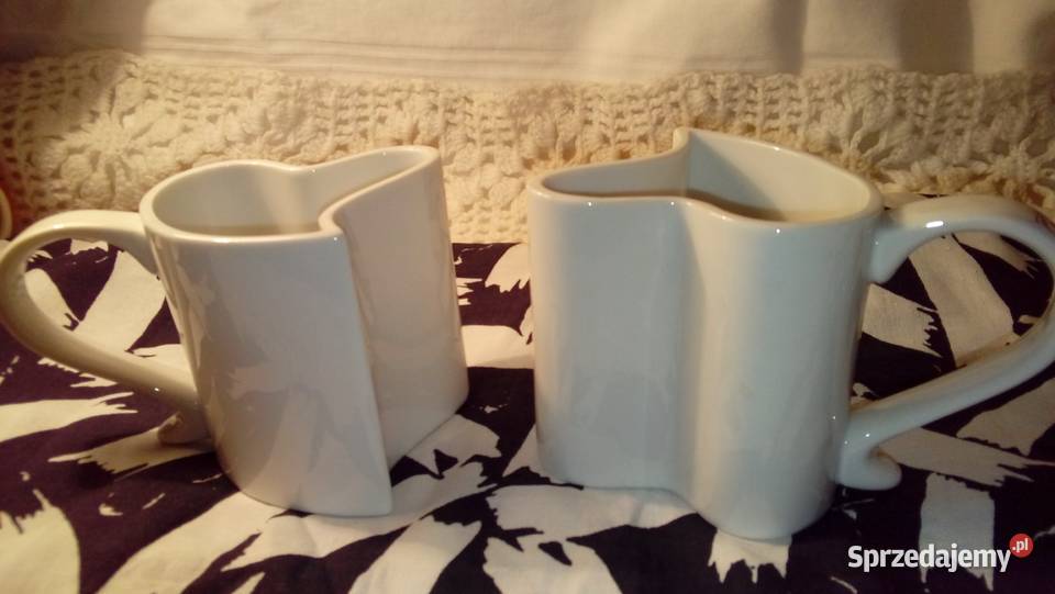 Zakochane kubeczki w kształcie serc Warszawa