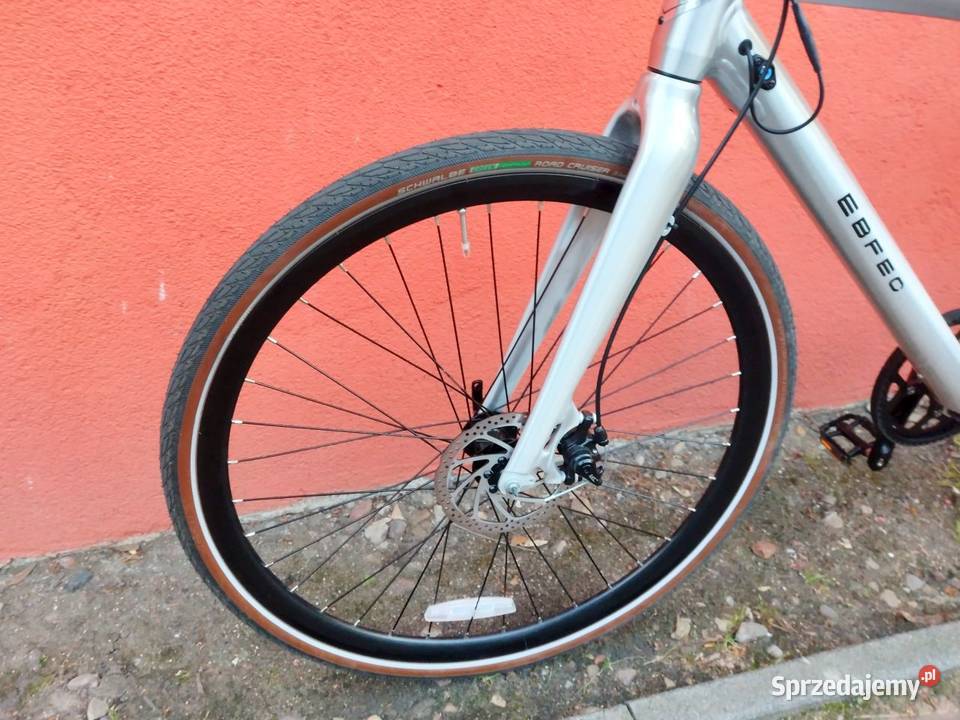 rower elektryczny 28 hamtarczowe na karbonowym Wrocław