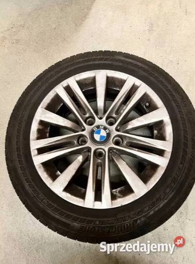 Oryginalne felgi BMW LM opony letnie Bridgestone