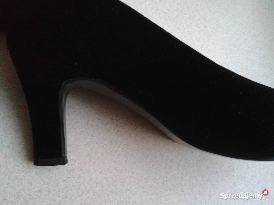 Czółenka pantofle skórzane i zamszowe 37 Warszawa sprzedam