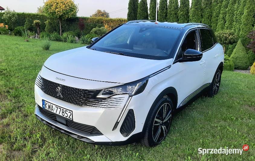 Peugeot 3008 II GTLine HYBRID Plugin PHEV 27tkm aluminiowe felgi małopolskie Jaśkowice