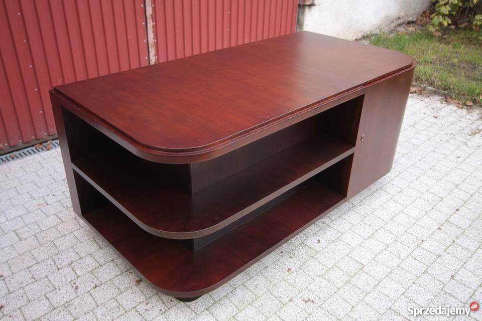 Wyjątkowe biurko ART DECO z 1930 roku orzech dolnośląskie