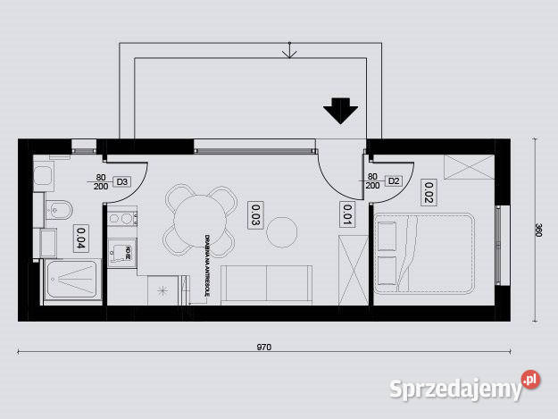 Do sprzedaży dom wolnostojący 263m2 Szczecin 1 piętro