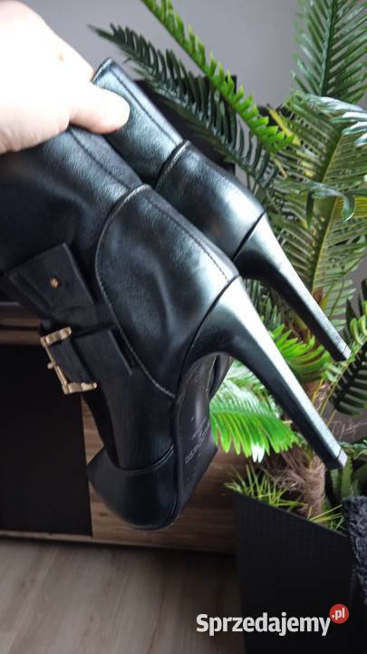 Piękne skórzane szpilki Baldowski inna Nowy Sącz