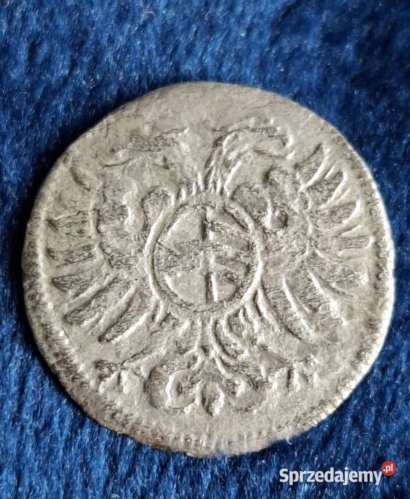3 fenigi śląskie 1704 Leopold I srebro