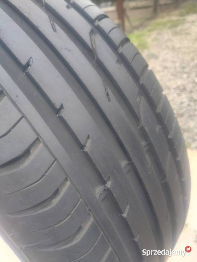 Sprzedam 1 oponę Continental 21555 R16 z felgą całoroczne Potok Wielki