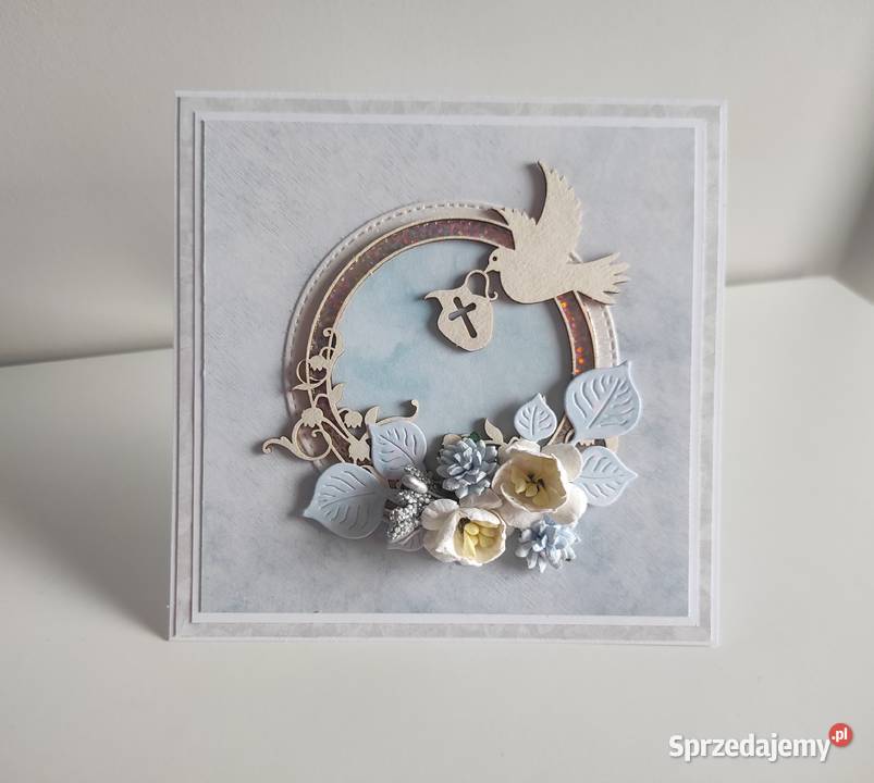 Kartka na Pamiątkę Chrztu Świętego z Łódź