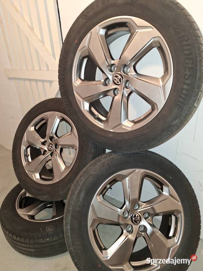 Letnie opony do Toyoty Rav4 z czujnikami Jelcz-Laskowice sprzedam