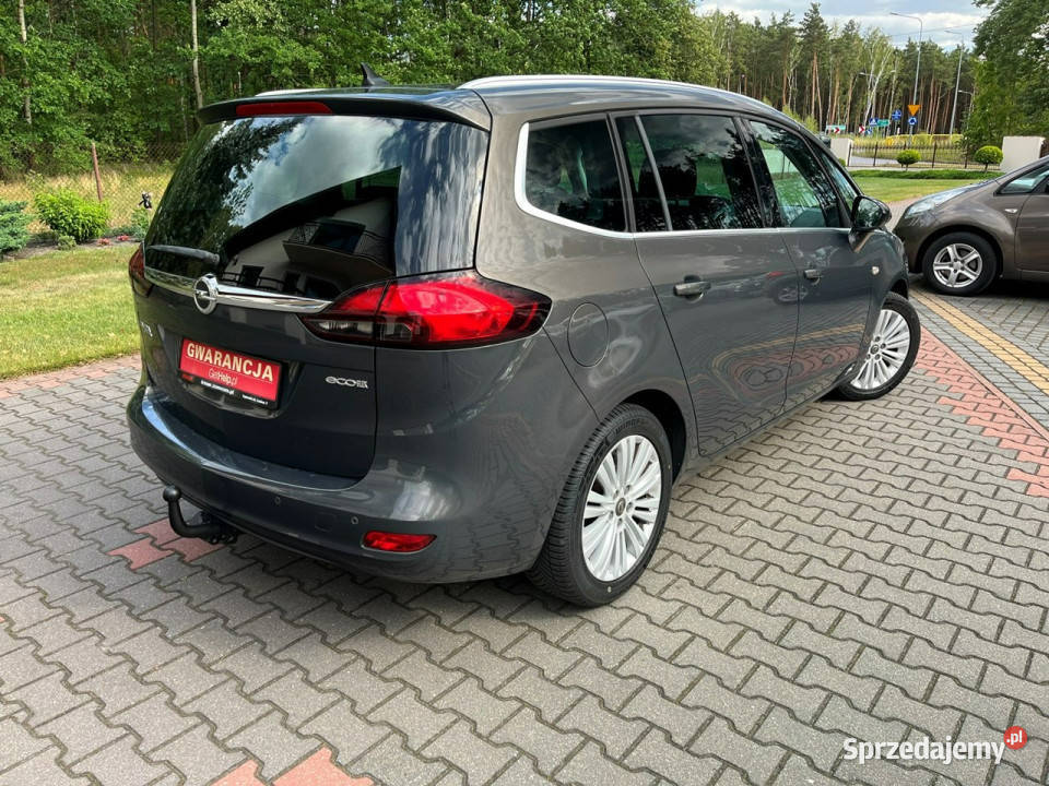 Opel Zafira 14 turbo 140 7 foteli Kamera cofania mazowieckie Lipówki