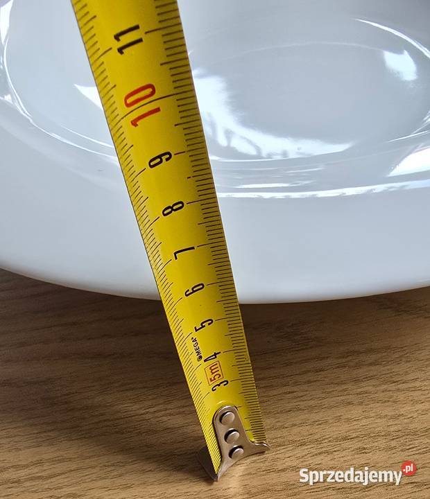 ZESTAW 6 x Elegancki głęboki talerz do makaronu Mielno