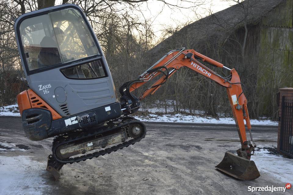 Minikoparka mini koparka HITACHI ZX16 2004r Złoczew