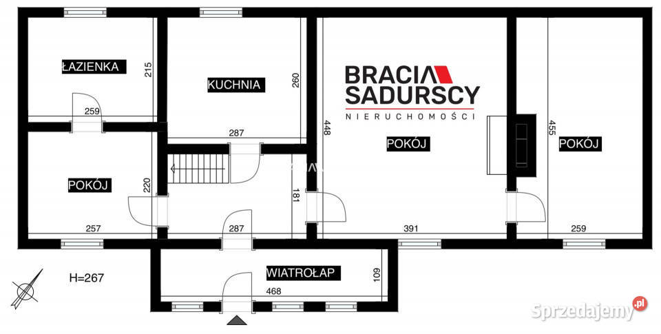 Dom wolnostojący 110m2 Kobylany Skalna